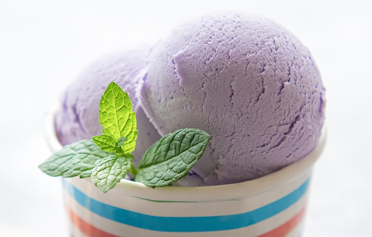 homemade ice cream
