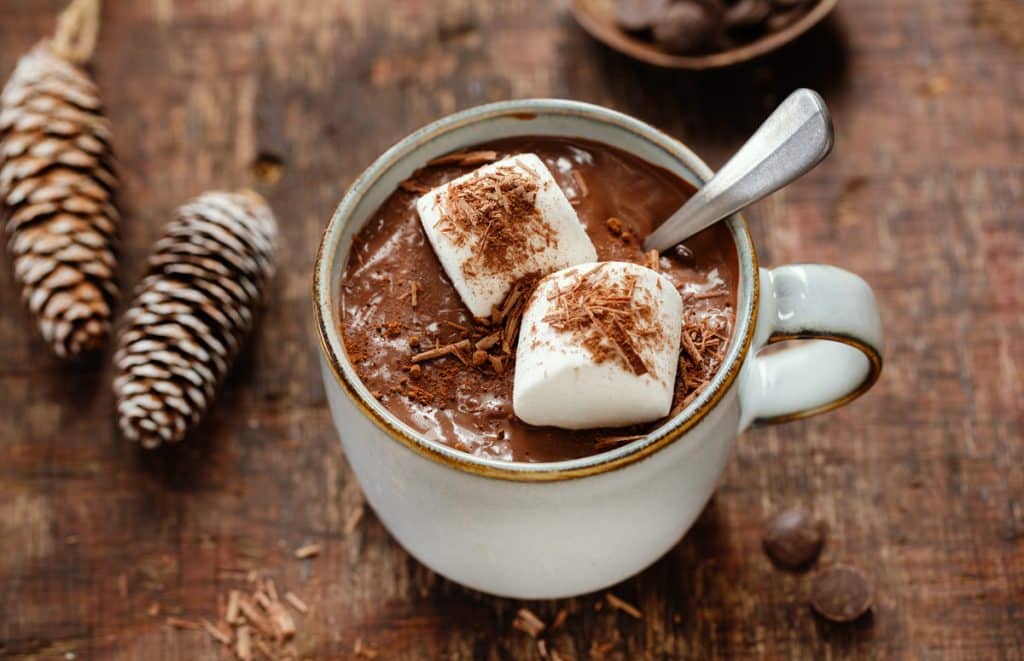 Make-at-Home Hot Chocolate with Assorted Toppings
