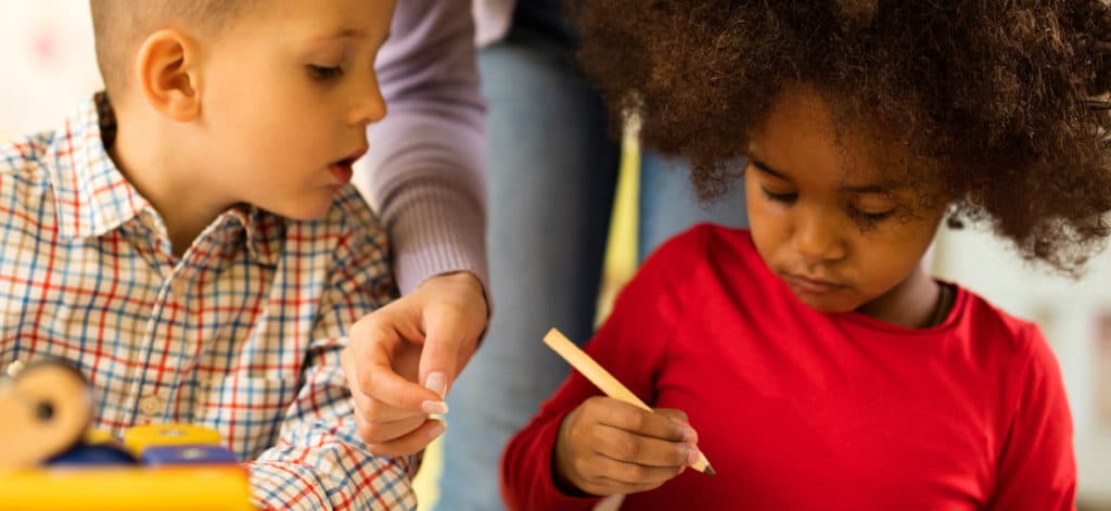 Children at Daycare