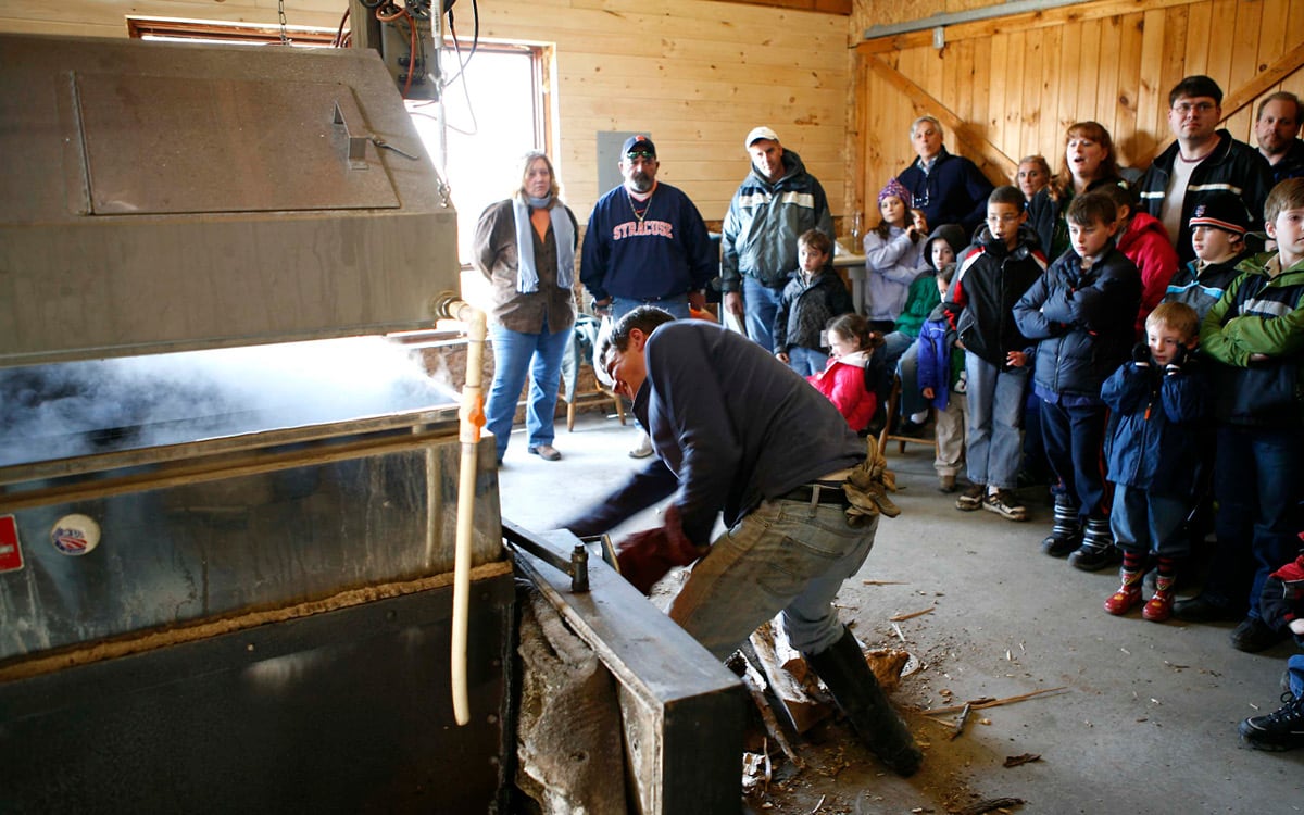 Critz Farms, Cazenovia, New York, Maple Weekend.