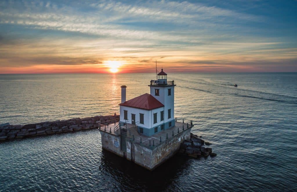 Oswego West Pierhead Lighthouse