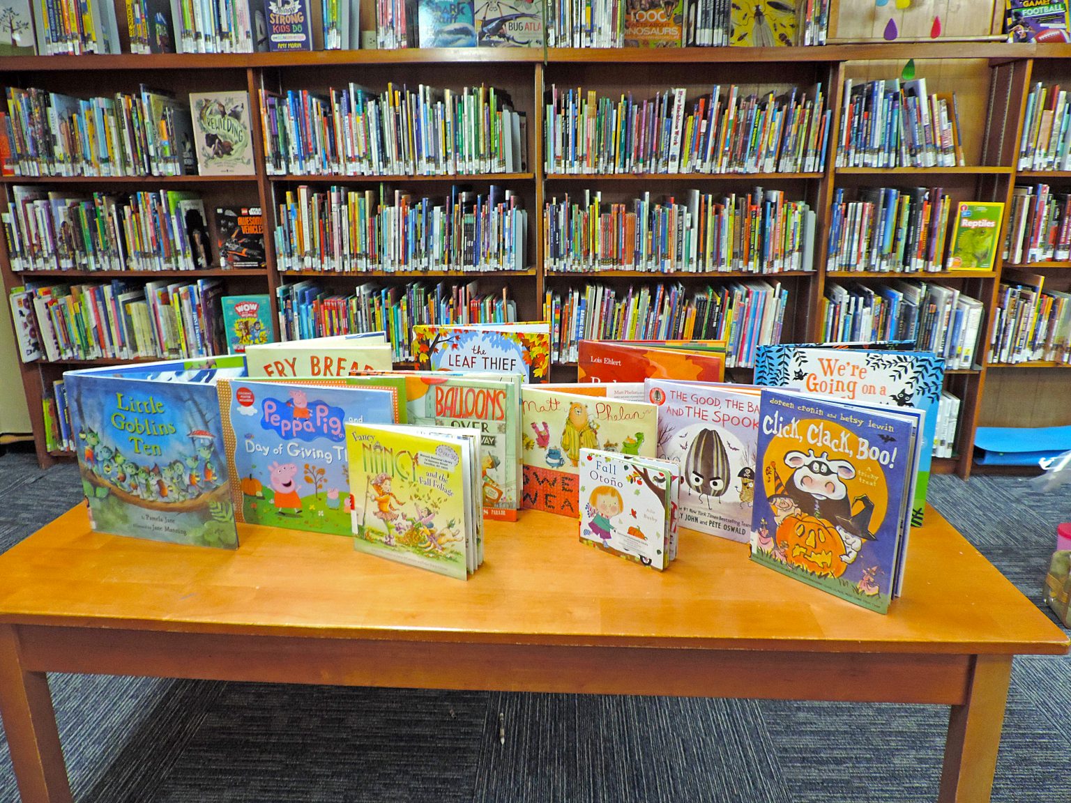 Best fall books at Fairmount Community Library, Syracuse, NY