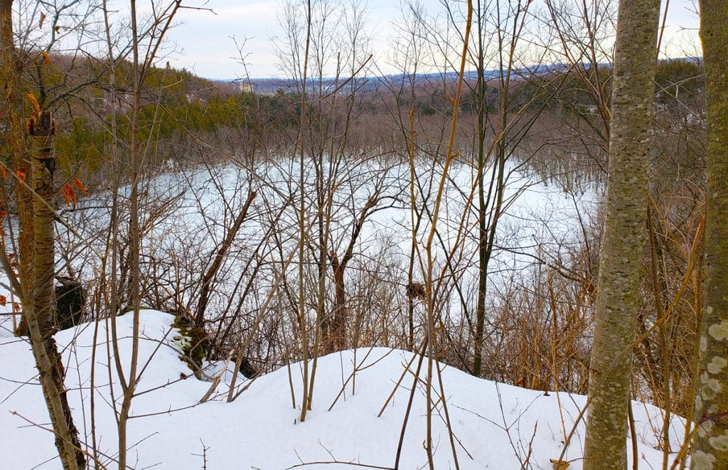 Winter at Clark Reservation State Park
