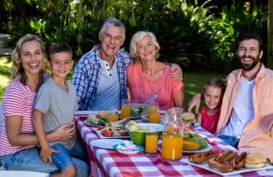 Family picnic.
