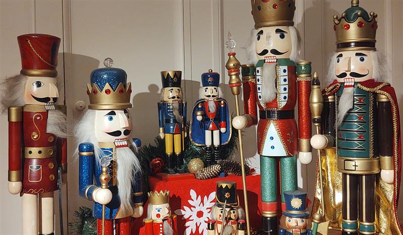 Not So Tiny Nutcracker Display Oneida County History Center